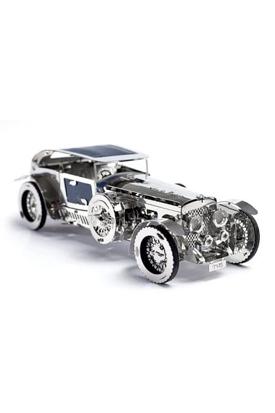 Time for Machine 3d Mechanical Puzzle, Metal, Luxury Roadster Model, , 146 Pieces