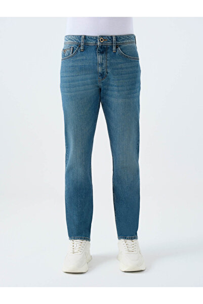 Loft Rıcardo Slim Fit Petrol Men's Jean Trousers Lf 2038750
