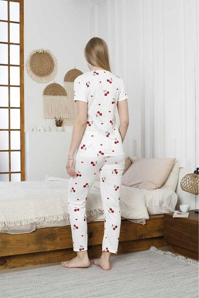 LİLA İÇ GİYİM SET Pijama PEGASUS CU MANECĂ SCURTĂ