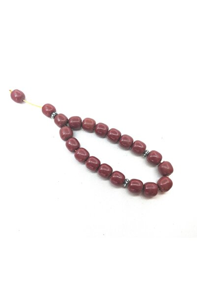 BONCADAS مسبحة بلاستيكية مطرزة بالخرز (2 قطعة)