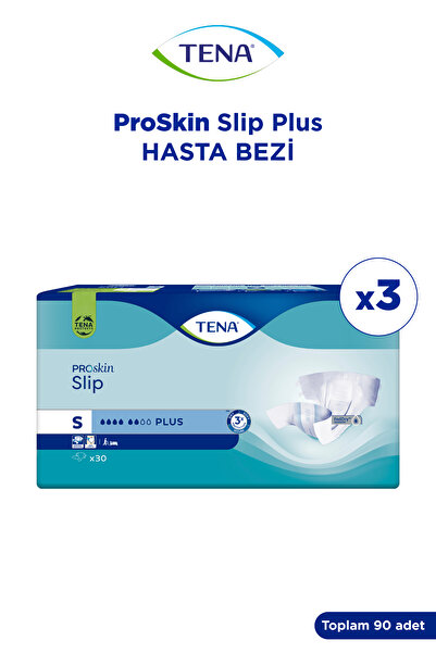 TENA Proskin Slip Plus Waistband Patient Diapers, Small Size (s), 6 Drops, 3 ...