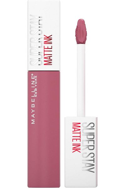 LEADING LINES Maybelline New York Superstay Matte Ink Pink Lipstick - 180 Revolutionary
