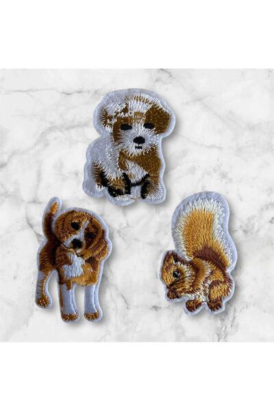 OZN AKSESUAR 3-dijelni peglanjivi zakrpe, zakrpe za šivanje, zakrpe, ukrasne ...