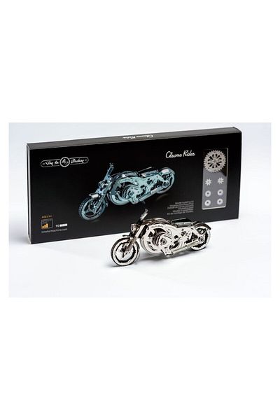 Time for Machine 3D Mechanical Puzzle, Metal, Chrome Rider, Time for Machine, 90 pieces