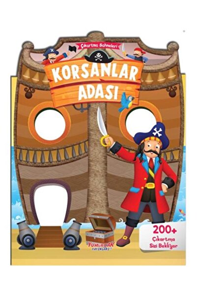Yumurcak Yayınları Sticker Scenes Pirates Island / / Collective