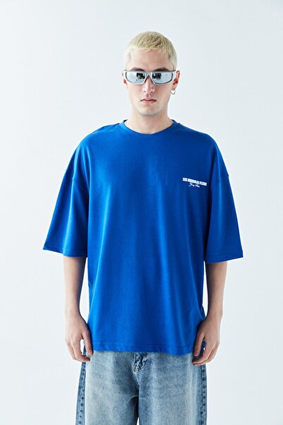 VAMOSCLO Saks Кольоровий LES MANDALAS Oversize T-Shirt - З принтом на спині