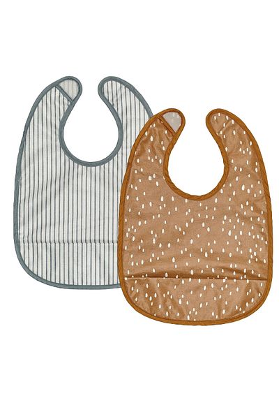 IKEA Guldvavare Bib, Color Dark Yellow-White, 2 Pcs