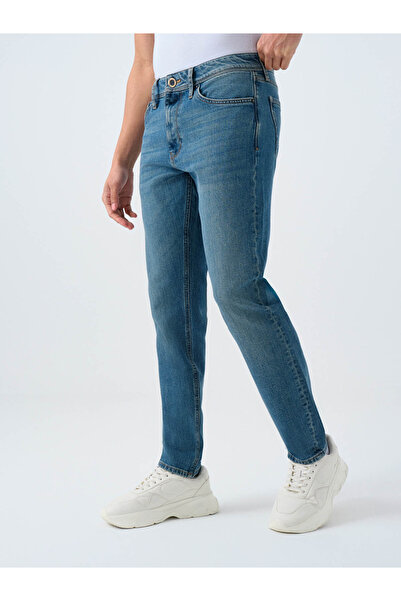 Loft Rıcardo Slim Fit Petrol Men's Jean Trousers Lf 2038750