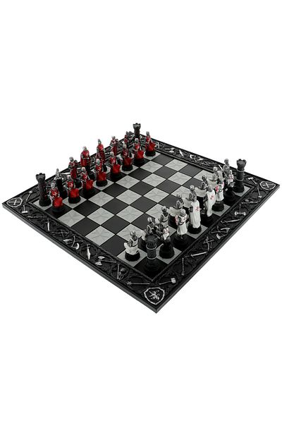 GiftExpress Exclusive Templar chess set 43cm