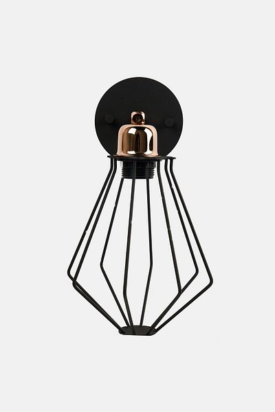 Opviq Metal Decorative Wall Lamps, Black