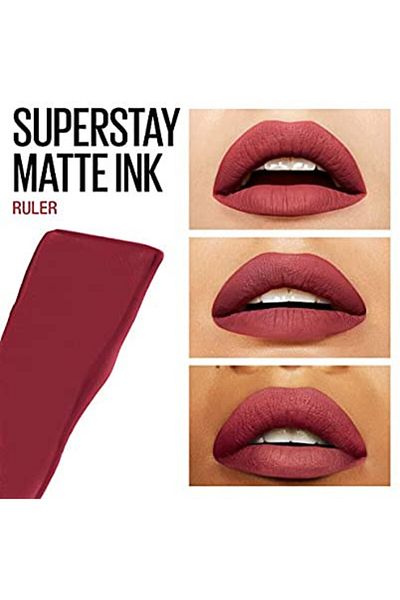 Maybelline New York Ruj De Buze Rezistent La Transfer Maybelline Superstay Matte Ink 80 Ruler