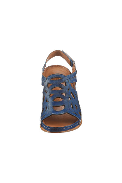 İNZE AYAKKABI Genuine Leather Sandals Model Name: Solya