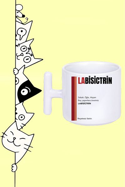 Olympus plus Labi̇scti̇ri̇n Morning Noon Evening We Recommend to Those Who Make Empty Design Printed t Sap Mug Cup