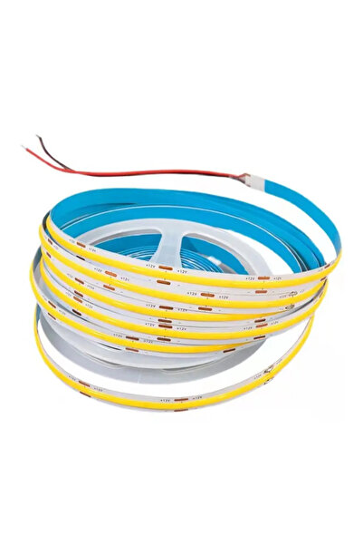 Forlife 320 Ledli 12 Volt İç Mekan Cob Şerit Led (5 Metre Paket + Beyaz Işık)