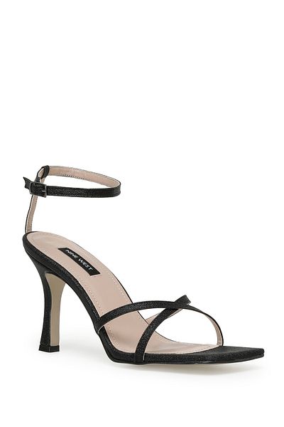 Nine West Černé dámské sandály na podpatku Neyyas 3fx