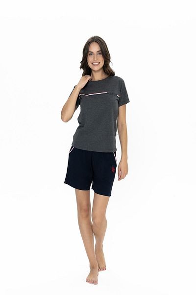 U.S. Polo Assn. U.S. Polo Assn. 20001 Women's Shorts Pajama Suit