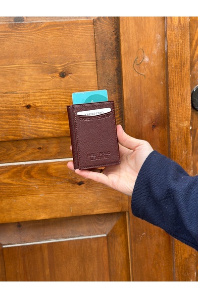 MEET POLO DERİ GÖRÜNÜMLÜ KALİTELİ MEKANİZMALI