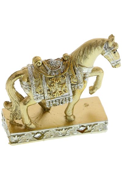 GiftExpress Golden horse figurine