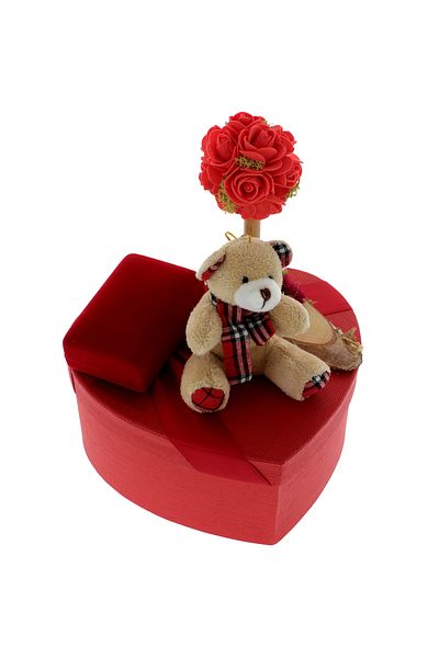 GiftExpress Rose tree gift set with jewel
