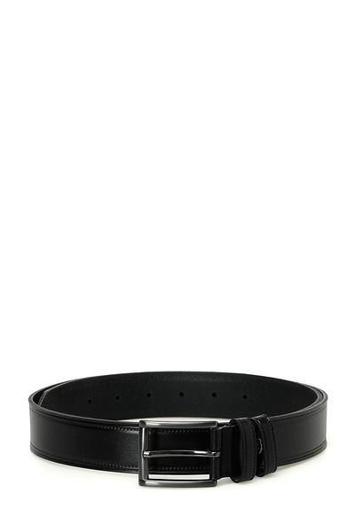 lumberjack GM THIN ECHTES Leder 4PR Schwarzer Herrengürtel