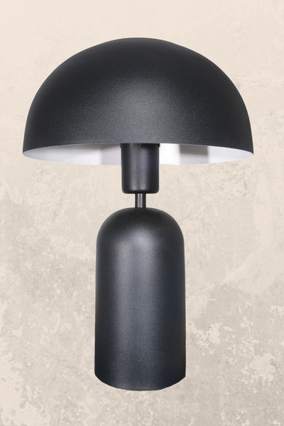 Fer Avize Milano Mushroom Metal Hat Lampshade Modern Design Wired Table Lamp Night Light