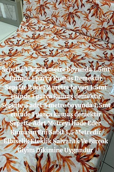 Evimmis Organic Bamboo Voile Fabric Dress Skirt Baggy Top: 150 cm