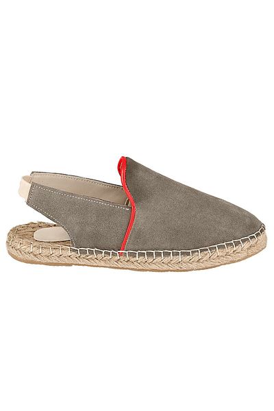 NOOSY Espadrile de damă din piele naturală afumată lucrate manual