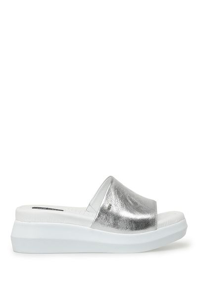 Nine West Nesay 3fx Silver Women's Slippers