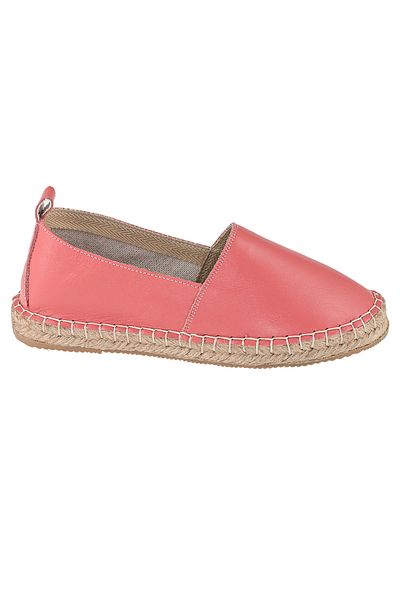 Moosefield Genuine Leather Pomegranate Flower Women's Handmade Espadrille