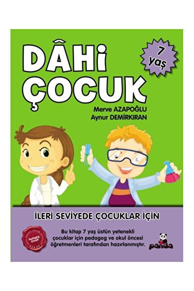 Beyaz Panda Yayınları Dâhi Çocuk 7 Yaş / Beyaz Panda Yayınları / Merve Azapoğ...