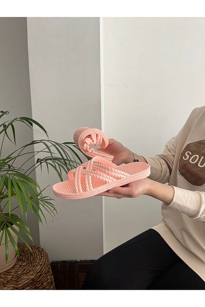 Behtah Kundura Soft Flexible Airblow Bathroom Balcony Beach Street Slippers with Non-Slip Sole