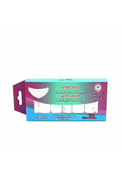 FEMCARE فيم كيرملابس داخلية ورقية نسائيه للايام الخاصه أكس لارج | 7قطعة
