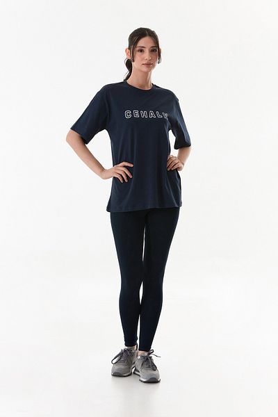 Fulla Moda Cehaln Text Printed Oversize T-Shirt