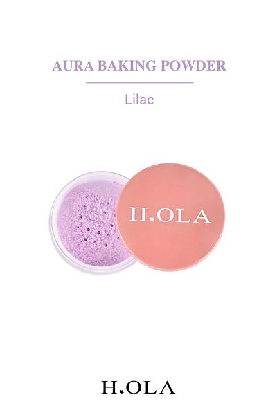 h.OLA Baking Powder |   Makeup Setting Powder |   Lilac