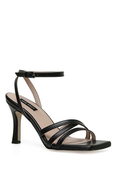 Nine West Černé dámské sandály na podpatku Yetta 3fx