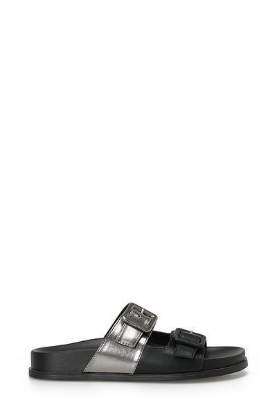 Nine West Flache Damen-Hausschuhe von Mistral 4fx in Schwarz
