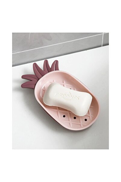 Neiçin Suport pentru săpun solid în stil ananas cu sită pentru birou, acasă, ...