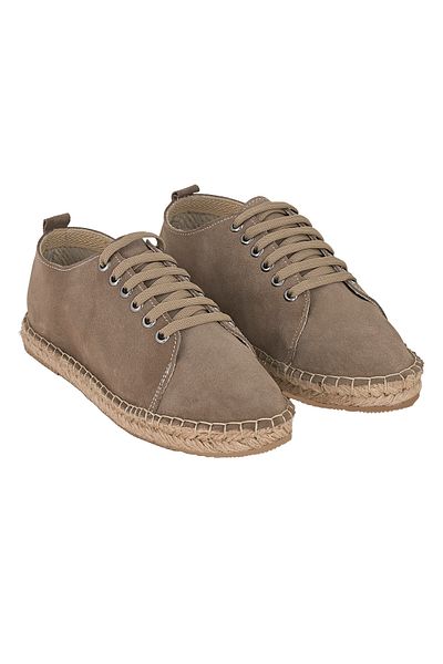 NOOSY Genuine Leather Mink Women's Handmade Espadrille