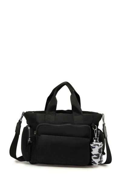 lumberjack PRST COKCEPLI KL 4PR Černá dámská taška přes rameno