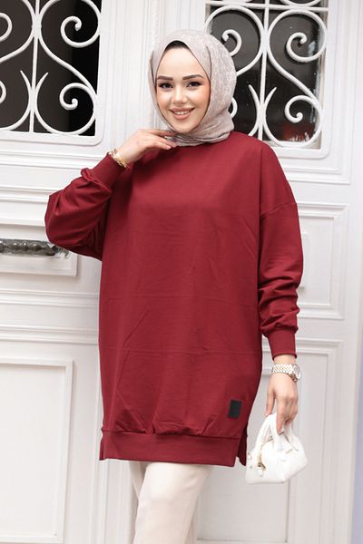 Neva Style Tunica hijab burgundy (30644BR)