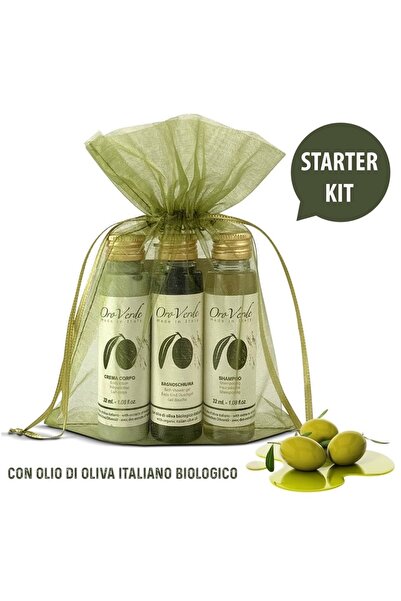 Oro verde Set Cosmetice OROVERDE- cu Ulei de Masline 35 ml. Ambalate in Sacul...