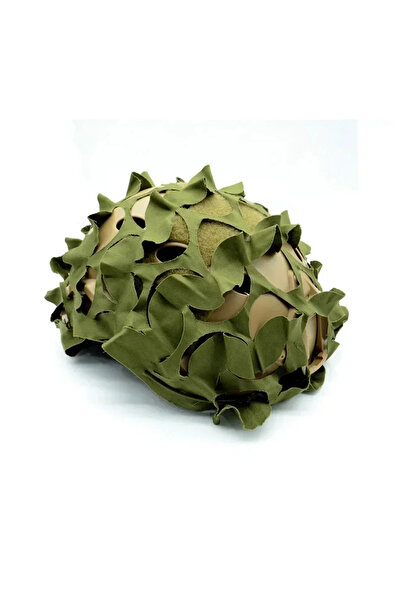 Choice غطاء خوذة OD 3D Camo FAST واقي خوذة مقطوع بالليزر على شكل ورقة قماش خو...