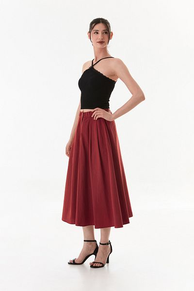 Fulla Moda Crop Body cu curele încrucișate