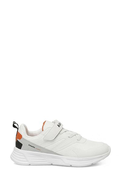 Kinetix Rugos F Fx White-Orange-Grey Boy's Sports Shoes