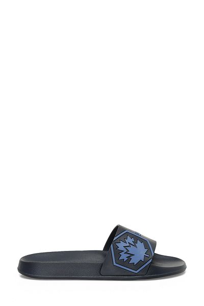 lumberjack ERICKY 4FX. Marineblaue Herrenhausschuhe