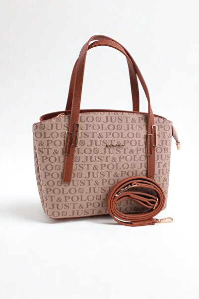 Just Polo Kum Kombin Kadın Omuz Çantası Ve El Çantası - 2066-gd