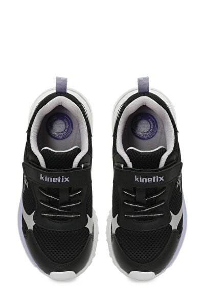 Kinetix Loks TX FX Siyah-Lila-Beyaz Kız Çocuk Spor Ayakkabı