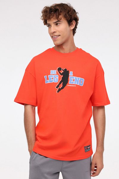 lumberjack ML MATTHEW 11BB1010 4FX - Red Men's Short Sleeve T-Shirt