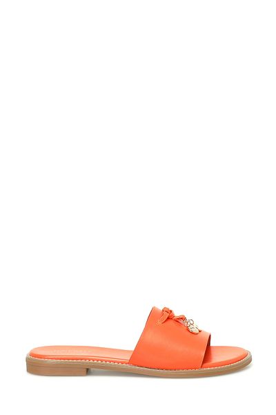 Nine West Wollon 4fx Orange Damen-Flachpantoffeln