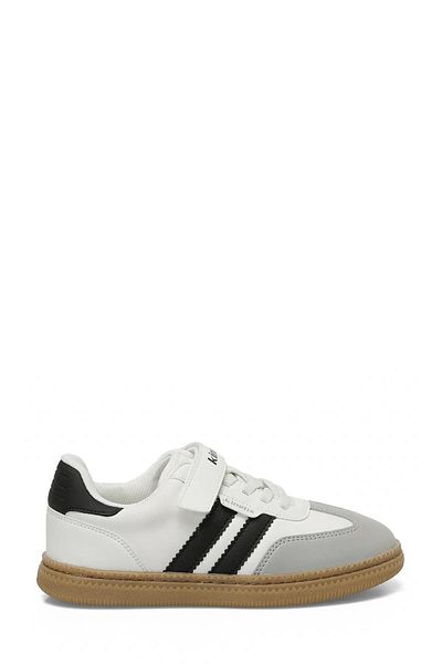 Kinetix 101972857   Mavner Pu White-Black Boy's Sports Shoes